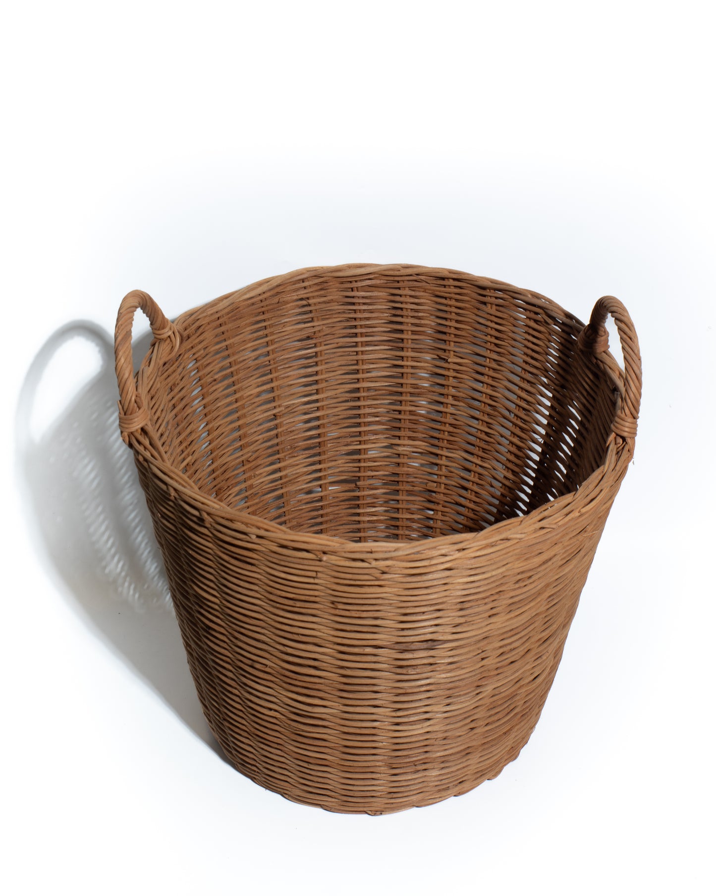 wicker laudry hamper with lid Handwoven Rattan Storage Basket with Lid – Natural Wicker Organizer with Handles