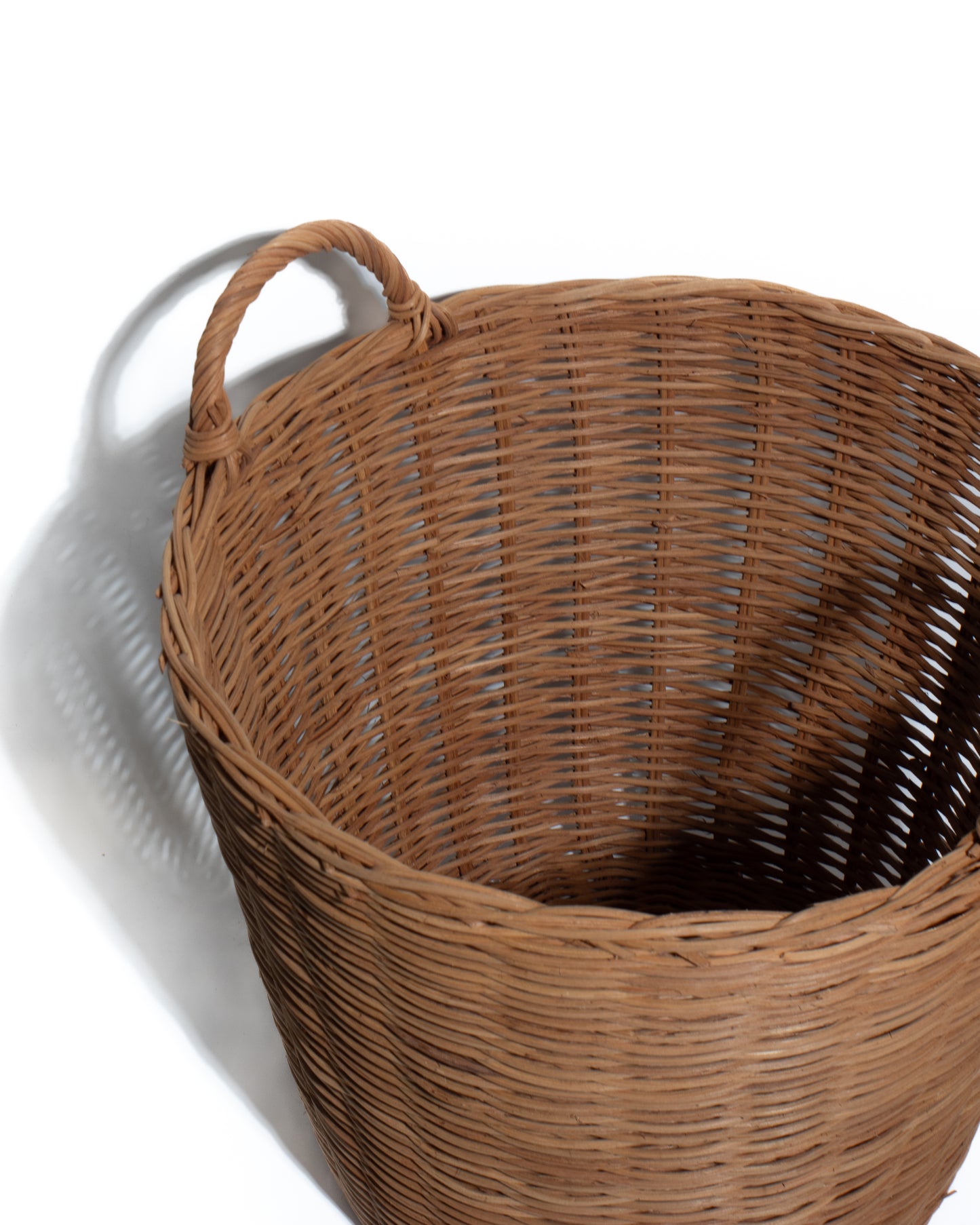 wicker laudry hamper with lid Handwoven Rattan Storage Basket with Lid – Natural Wicker Organizer with Handles