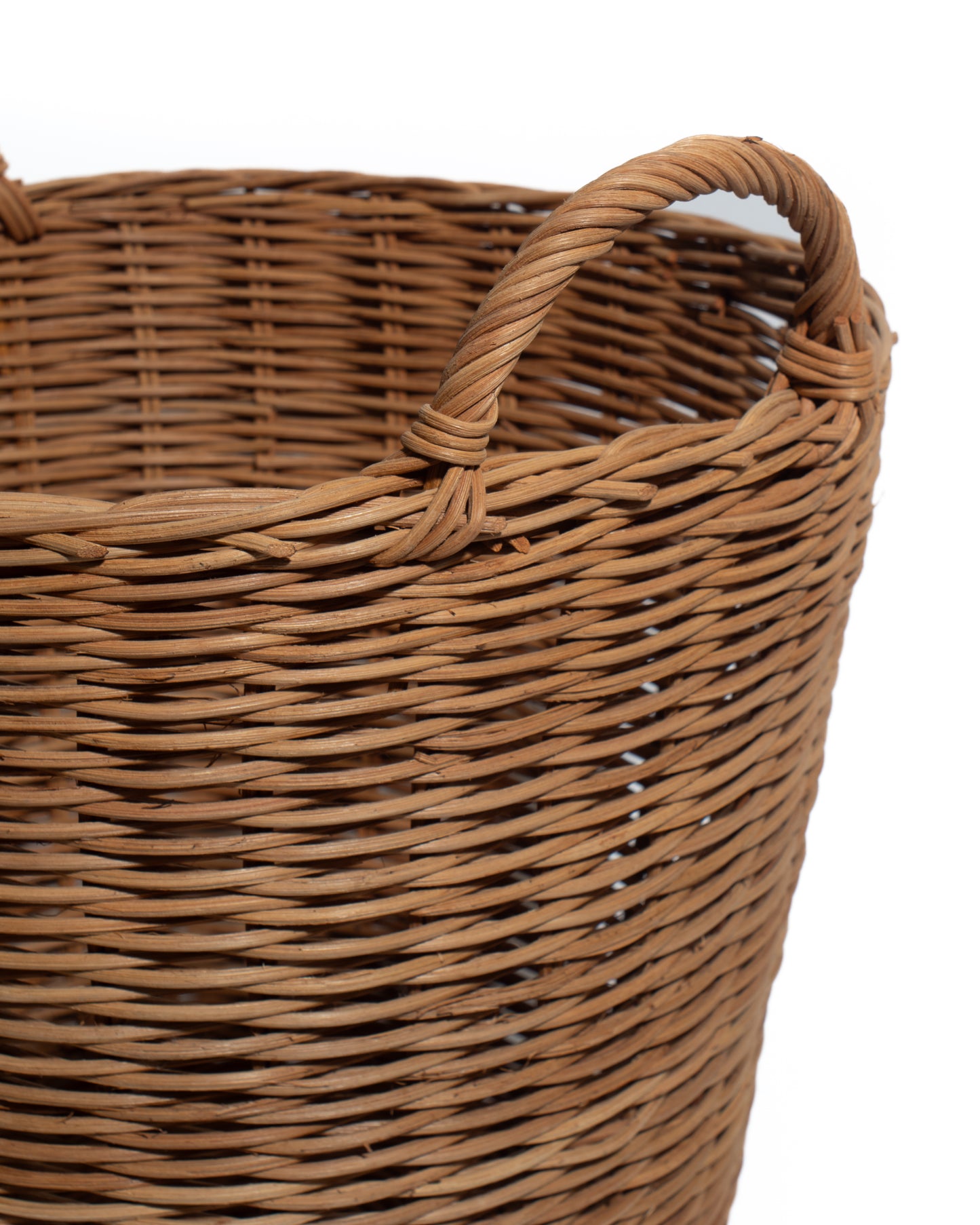 wicker laudry hamper with lid Handwoven Rattan Storage Basket with Lid – Natural Wicker Organizer with Handles