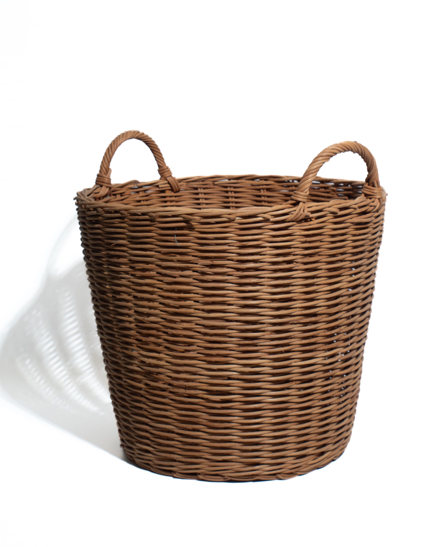 wicker laudry hamper with lid Handwoven Rattan Storage Basket with Lid – Natural Wicker Organizer with Handles