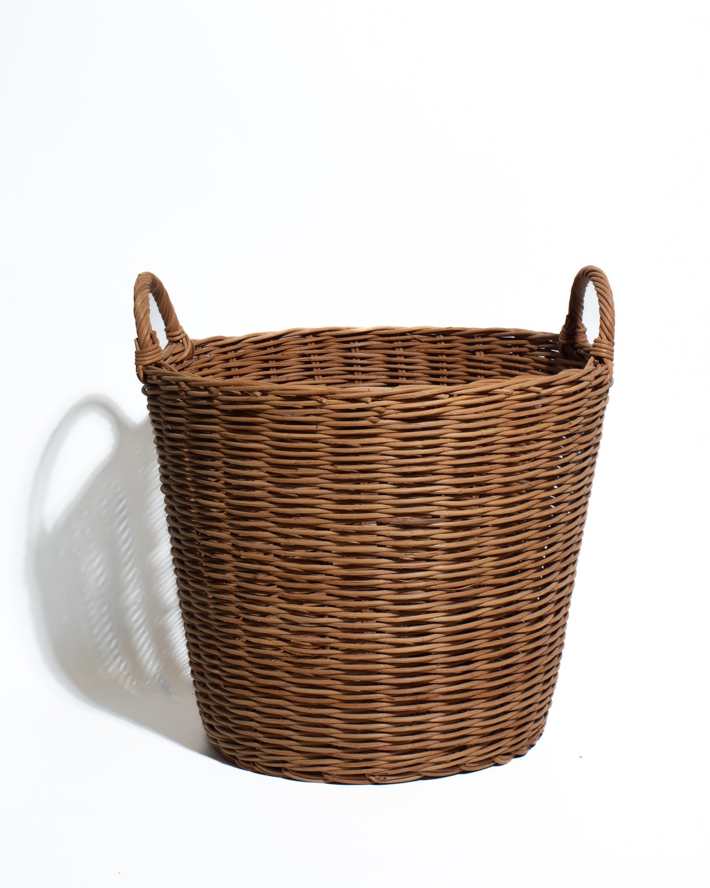 wicker laudry hamper with lid Handwoven Rattan Storage Basket with Lid – Natural Wicker Organizer with Handles