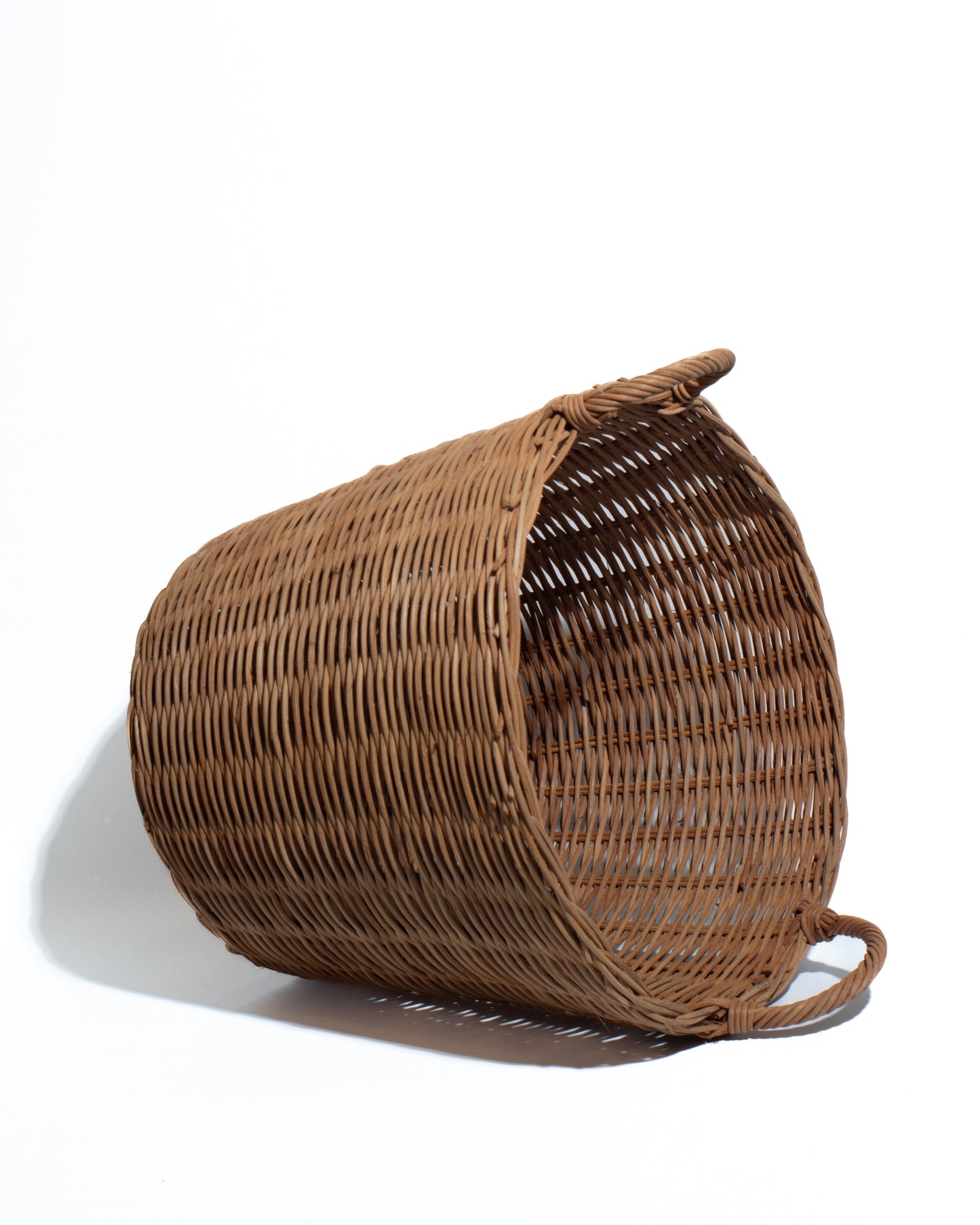 wicker laudry hamper with lid Handwoven Rattan Storage Basket with Lid – Natural Wicker Organizer with Handles