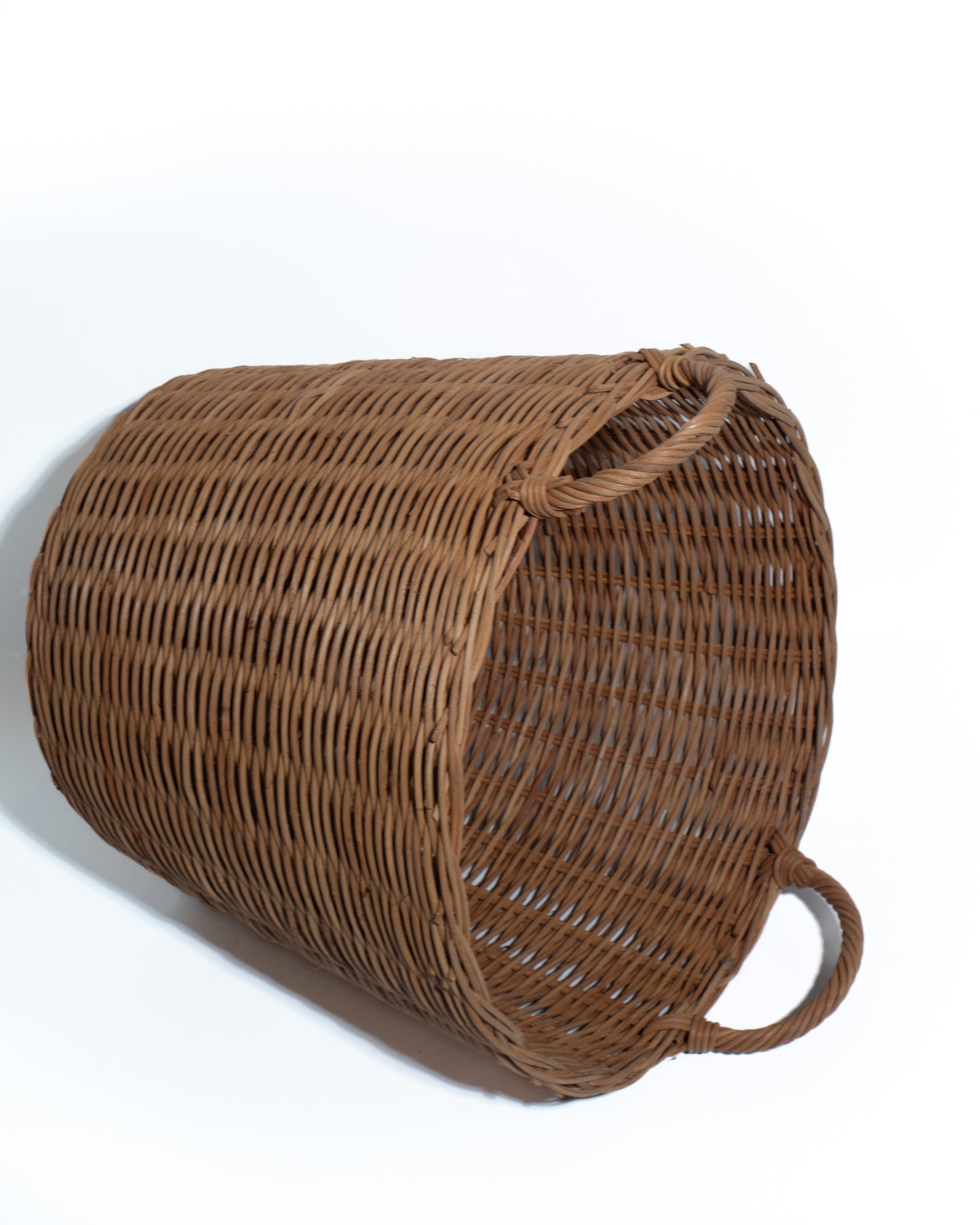 wicker laudry hamper with lid Handwoven Rattan Storage Basket with Lid – Natural Wicker Organizer with Handles