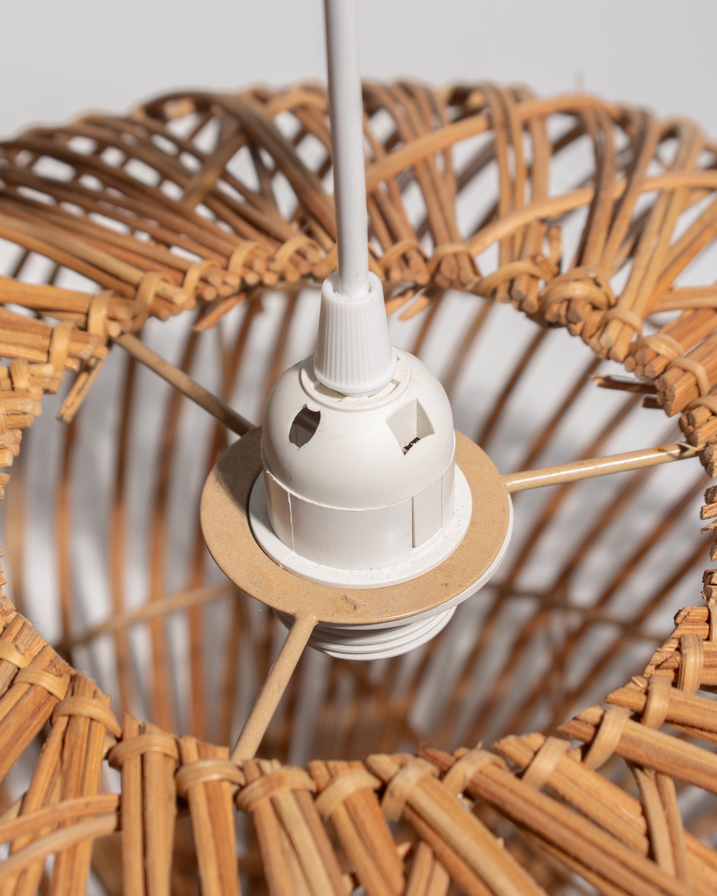 lampshade home decoration rattan pendant light