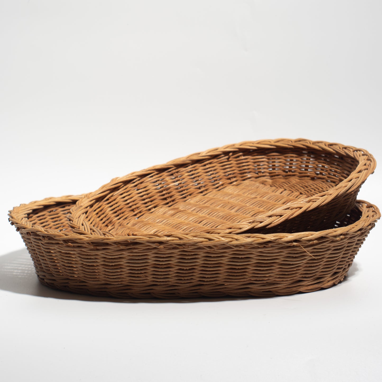 Bread, fruits and vegetables basket tray