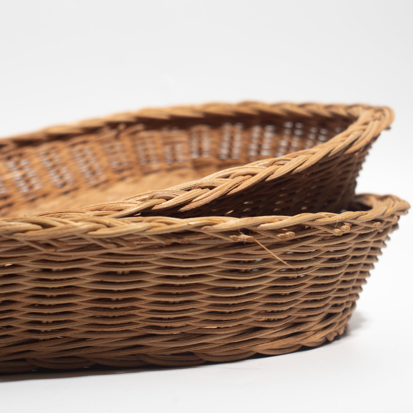 Bread, fruits and vegetables basket tray