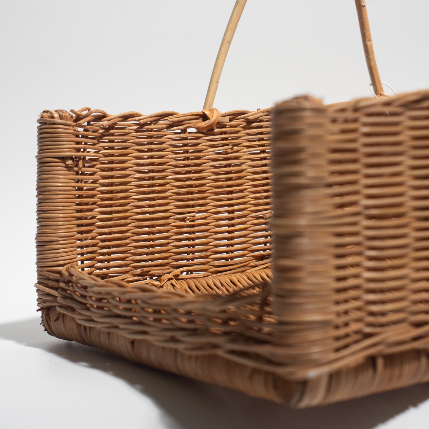 Handwoven Rattan Basket – Rustic & Multi-Purpose Storage