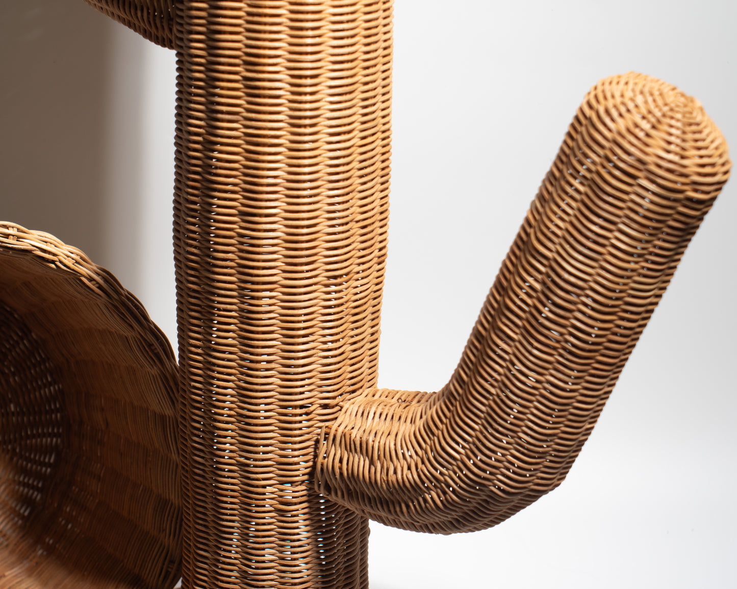 Handwoven Rattan Cactus Basket – Unique, Decorative & Functional