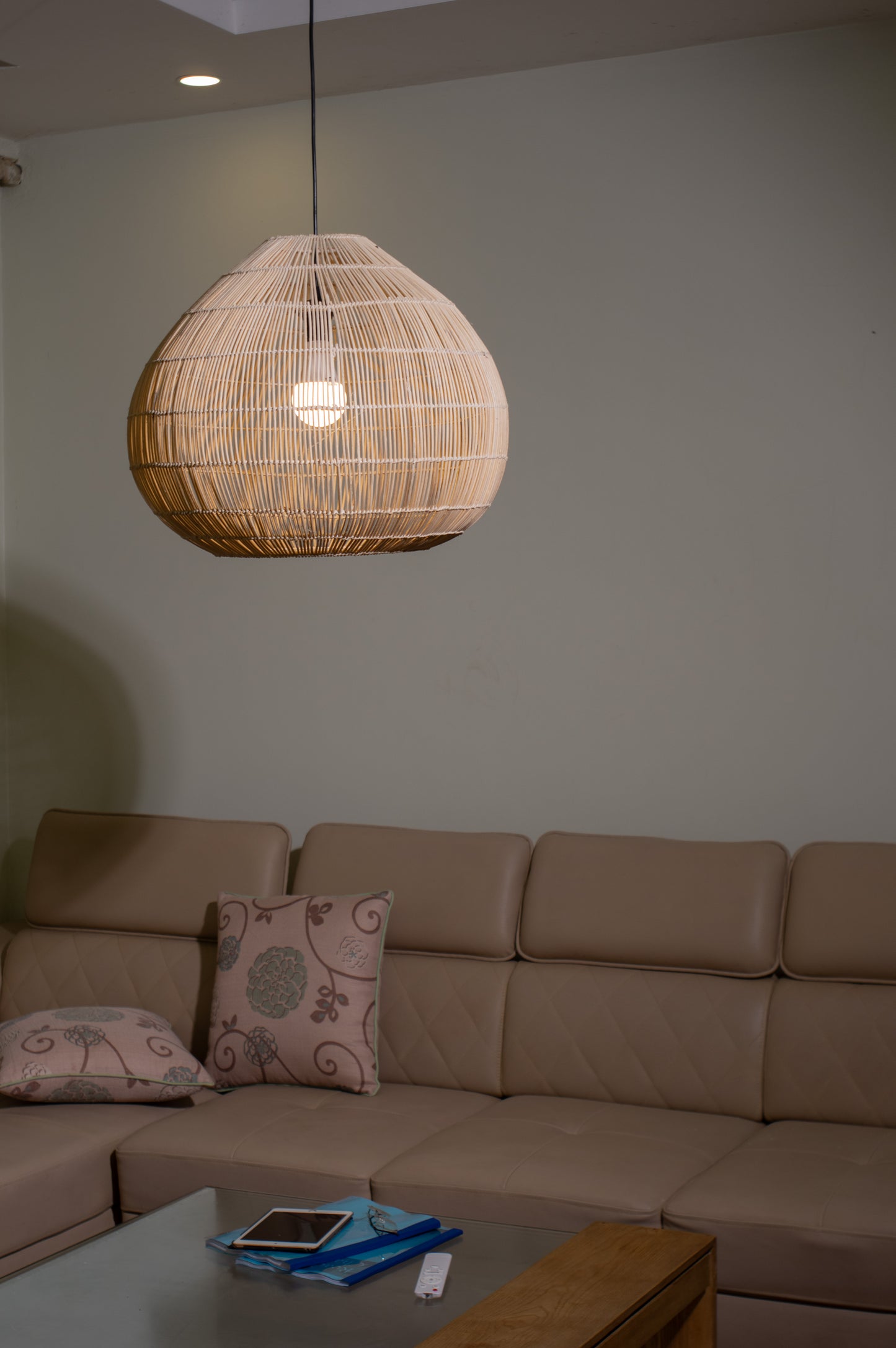 Natural Handcrafted Bamboo & Rattan Lampshades