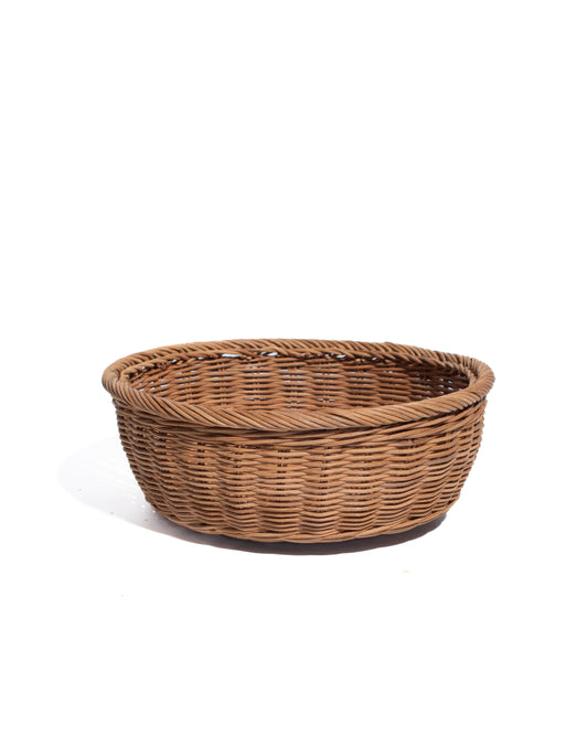 Handwoven rattan baskets for ideal Bread, fruits and vegetables, home decorations, badroom, kitchen