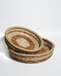 Handwoven rattan baskets for ideal Bread, fruits and vegetables, home decorations, badroom, kitchen