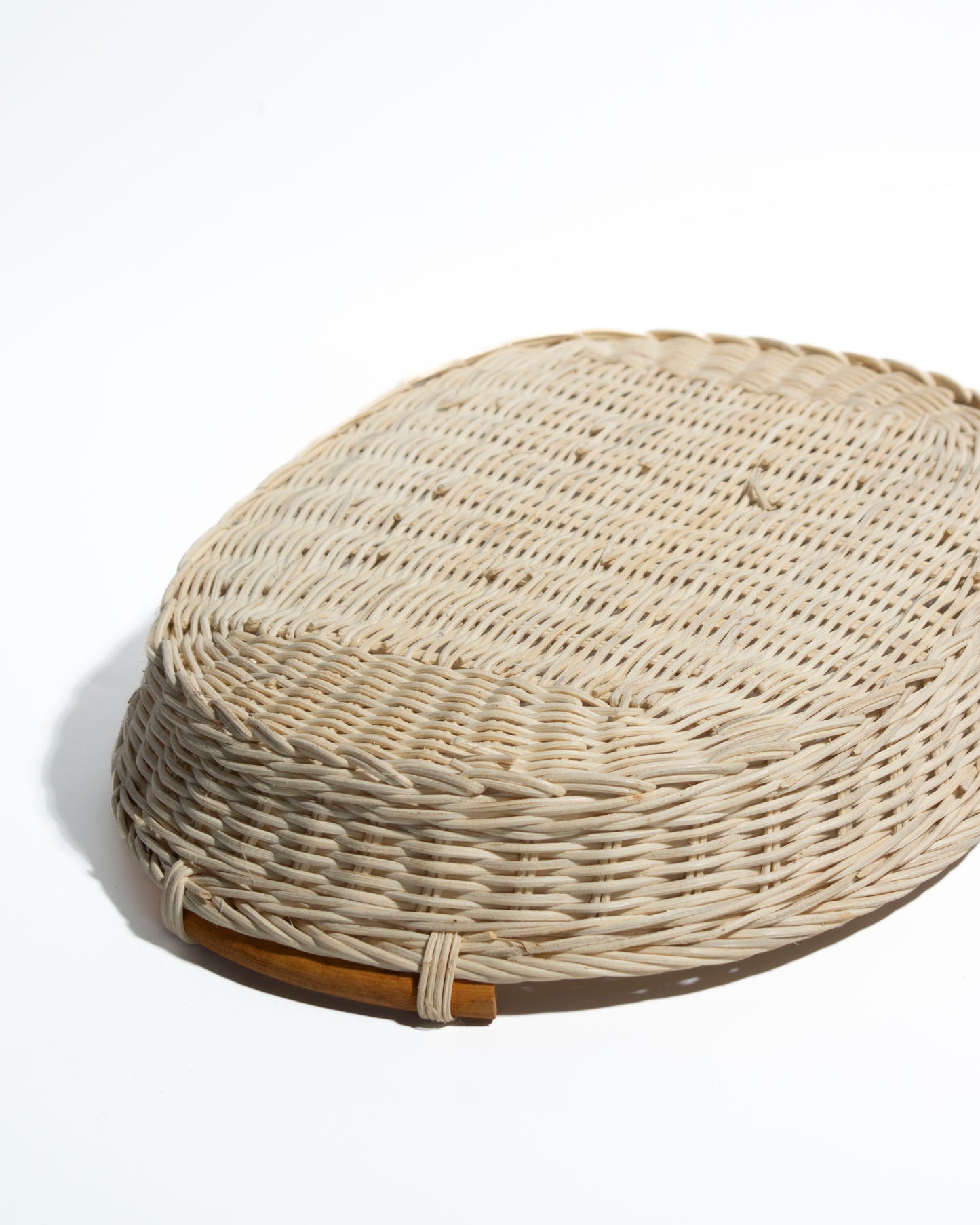 Large Handwoven Rattan Tray –Ideal for storing blankets, clothes, towels, Classic, Eco-Friendly & Versatile