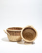 Multipurpose storage bin, Natural rattan basket