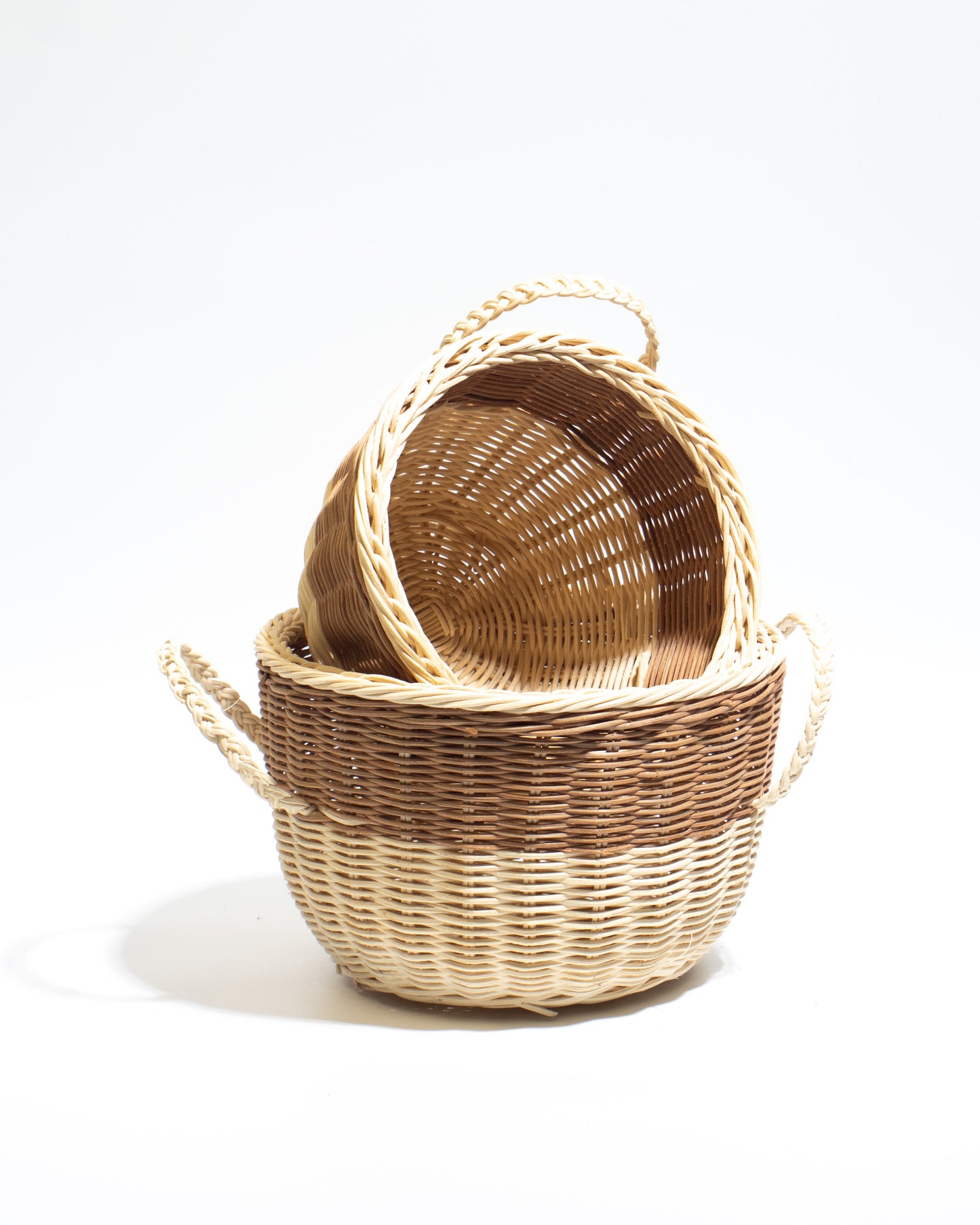 Multipurpose storage bin, Natural rattan basket