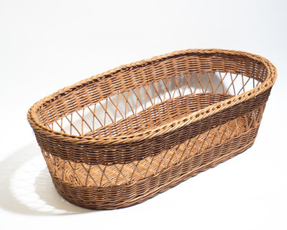 Large Handwoven Rattan Basket – Sturdy, Spacious &amp; Naturally Beautiful