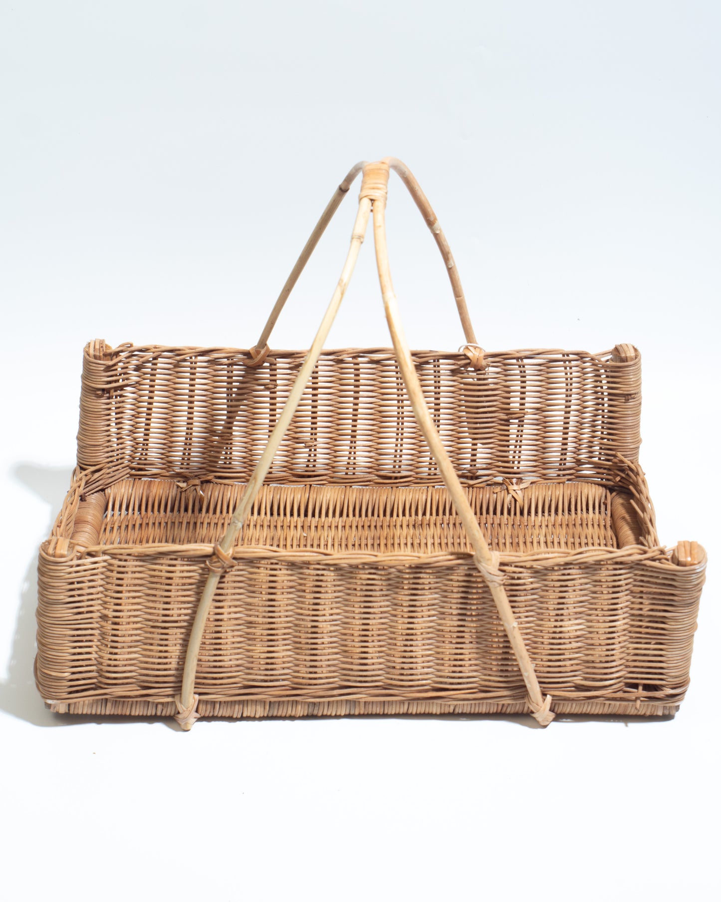 Handwoven Rattan Basket – Rustic &amp; Multi-Purpose Storage