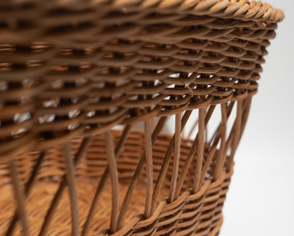 Large Handwoven Rattan Basket – Sturdy, Spacious &amp; Naturally Beautiful