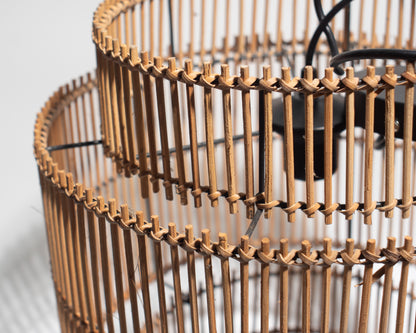 Natural Handcrafted Bamboo & Rattan Lampshades