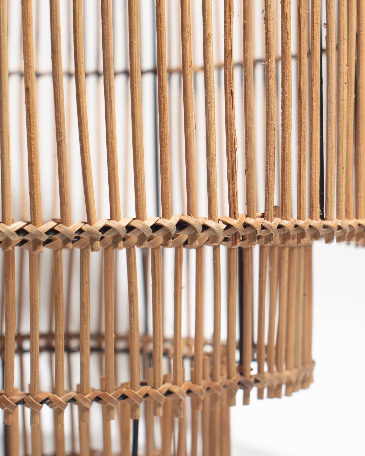 Natural Handcrafted Bamboo & Rattan Lampshades